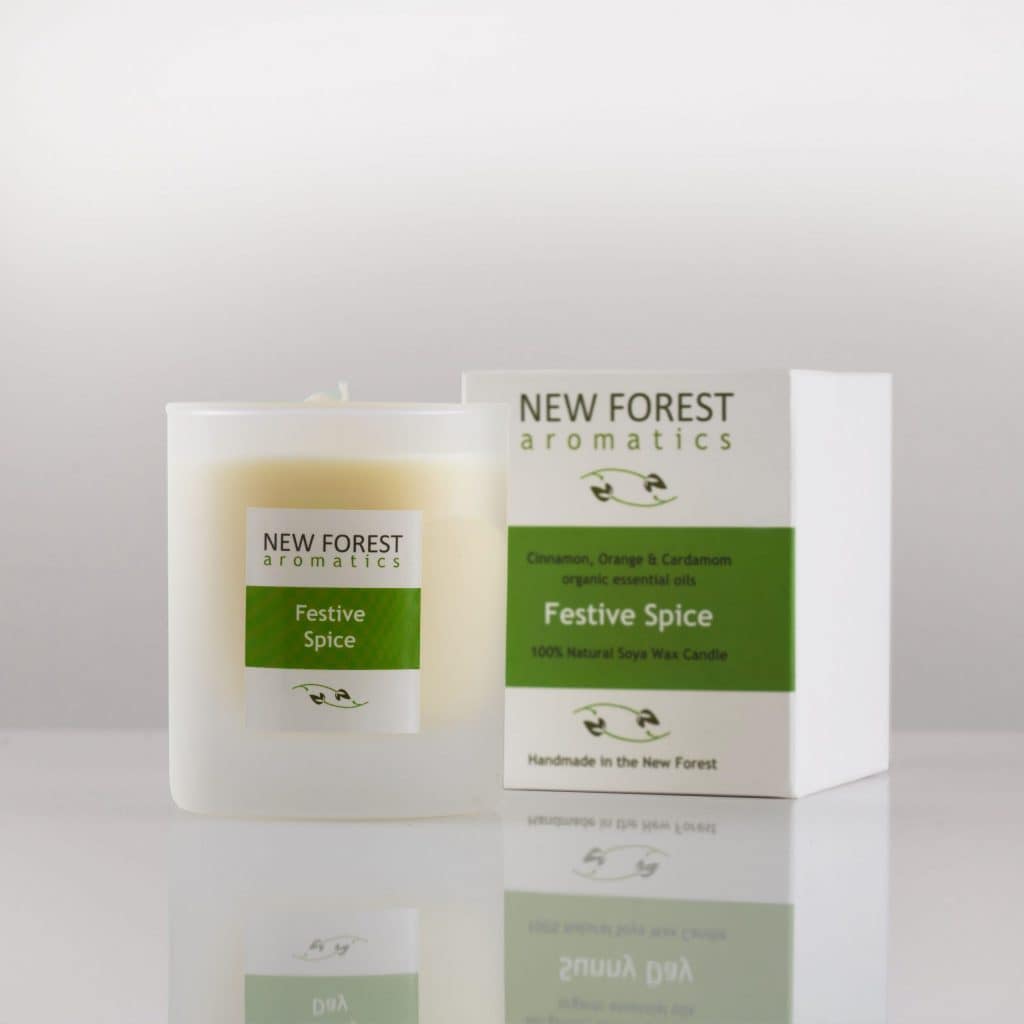 New Forest Aromatics candle