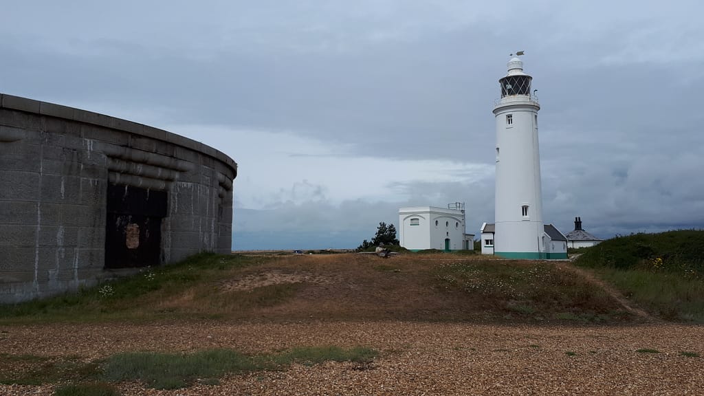 Hurst Castle and lighthouse