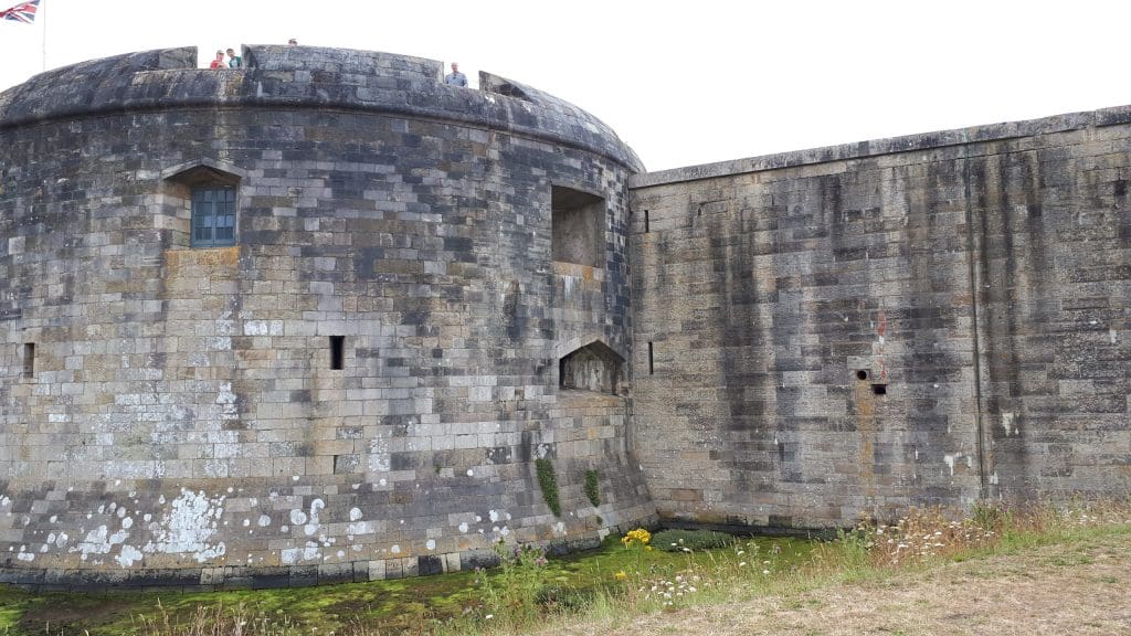 close-up of castle