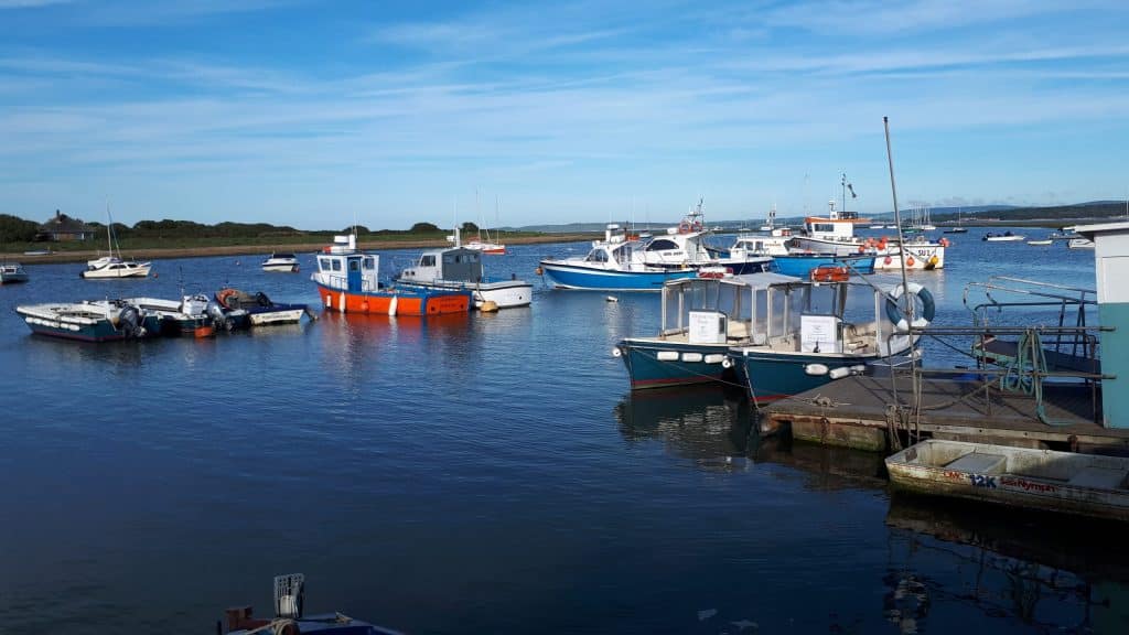 calm day at Keyhaven