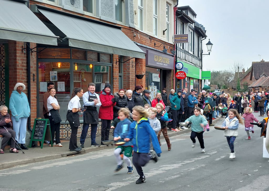 Brookley Road pancake races