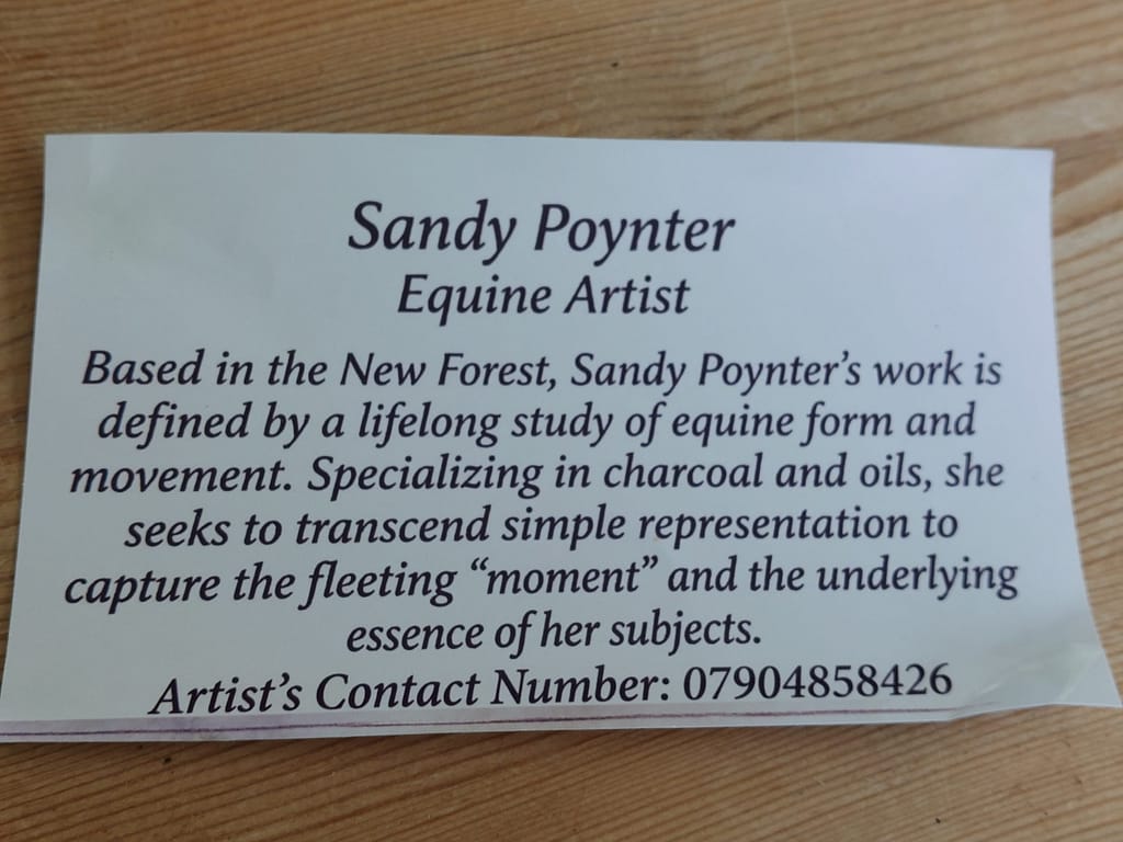 Equestrian artist