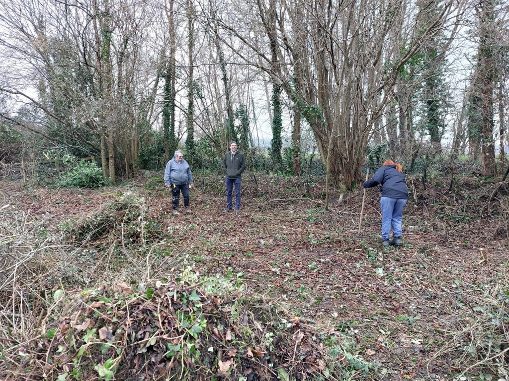 Farm team at work