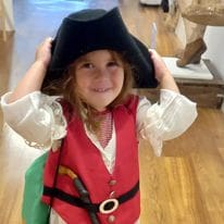 Little pirate at St Barbe summer 2023