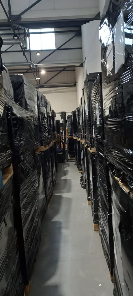 a load ready for dispatch