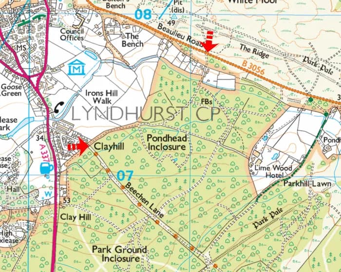Pondhead map