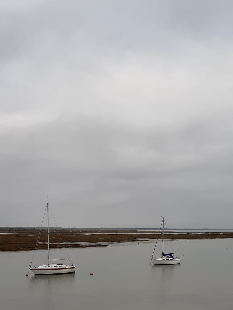 inner lagoon in winter