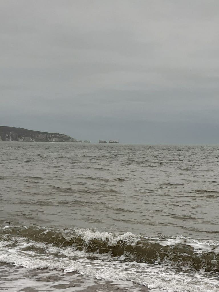 The Needles view in winter