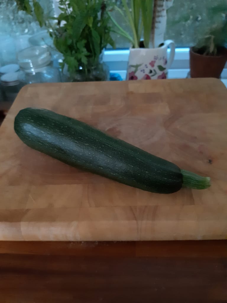 the first courgette