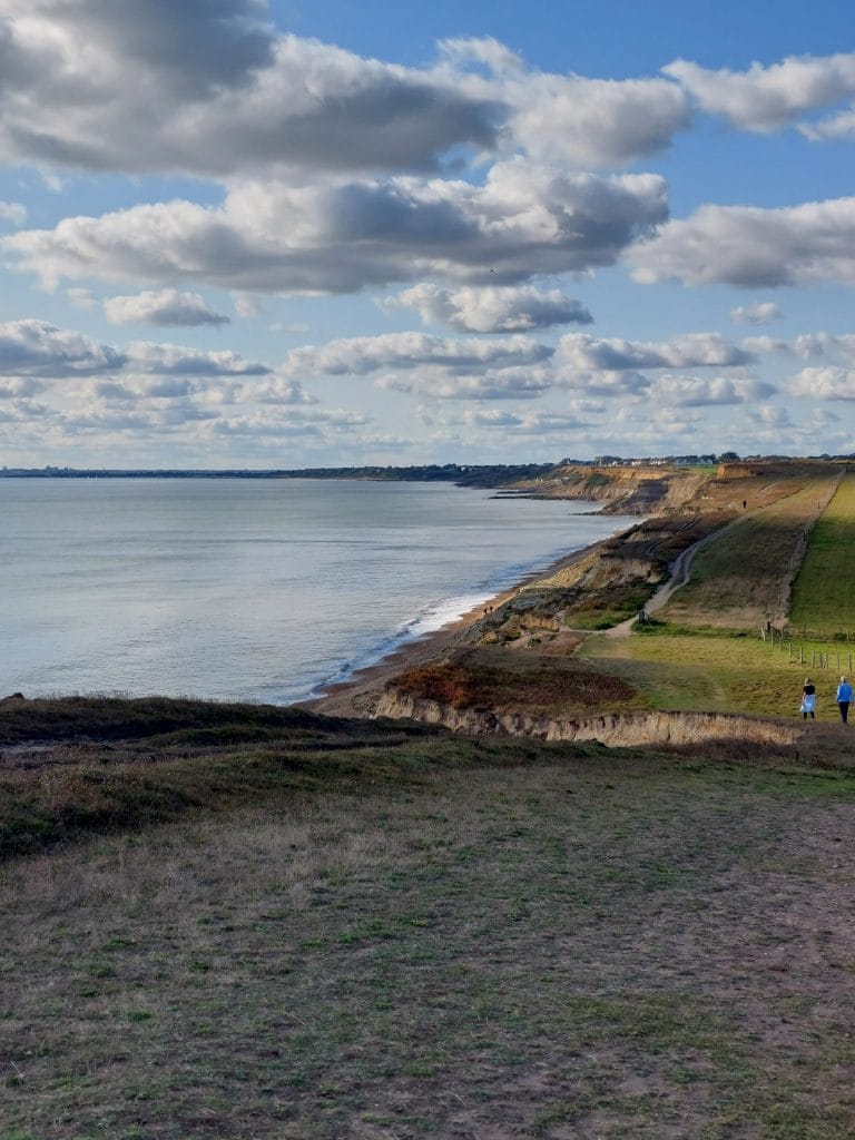 path to Barton on Sea