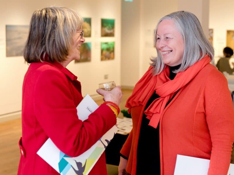 on left Maria Ragan, Director