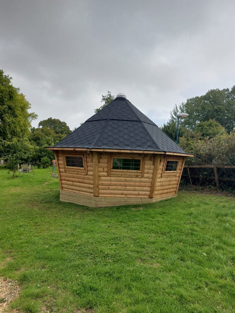 the hexagonal cabin
